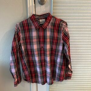 J.Crew Holiday Plaid Slim Fit Button Down Shirt 20